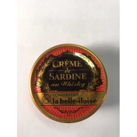 Crème de sardine  au whisky - 60 g