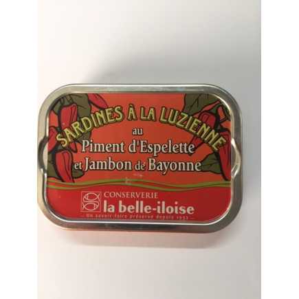 Sardines à la luzienne - 115 g