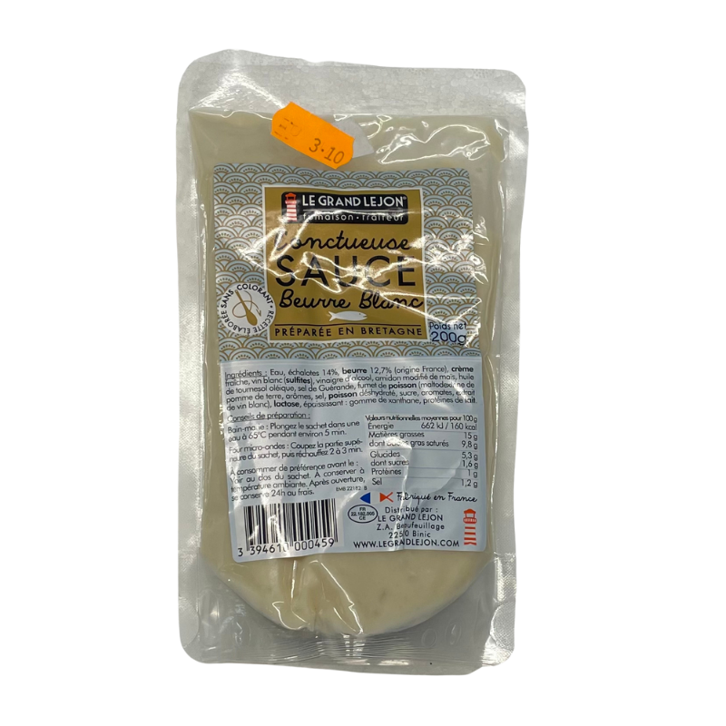 Sauce beurre blanc - 200 g