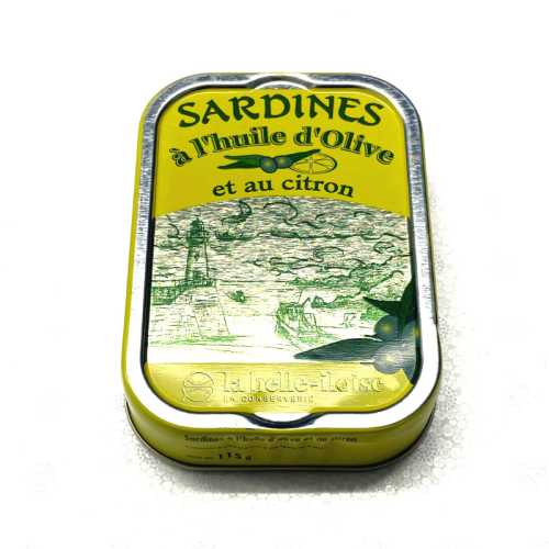 Sardines huile d'olive et citron - 115 g