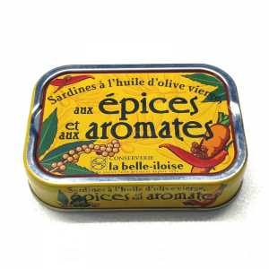 Sardines aux épices et aromates - 115 g
