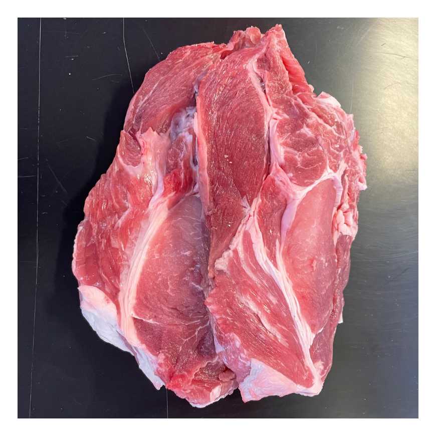 Côte de porc échine - 2 pièces 380 g