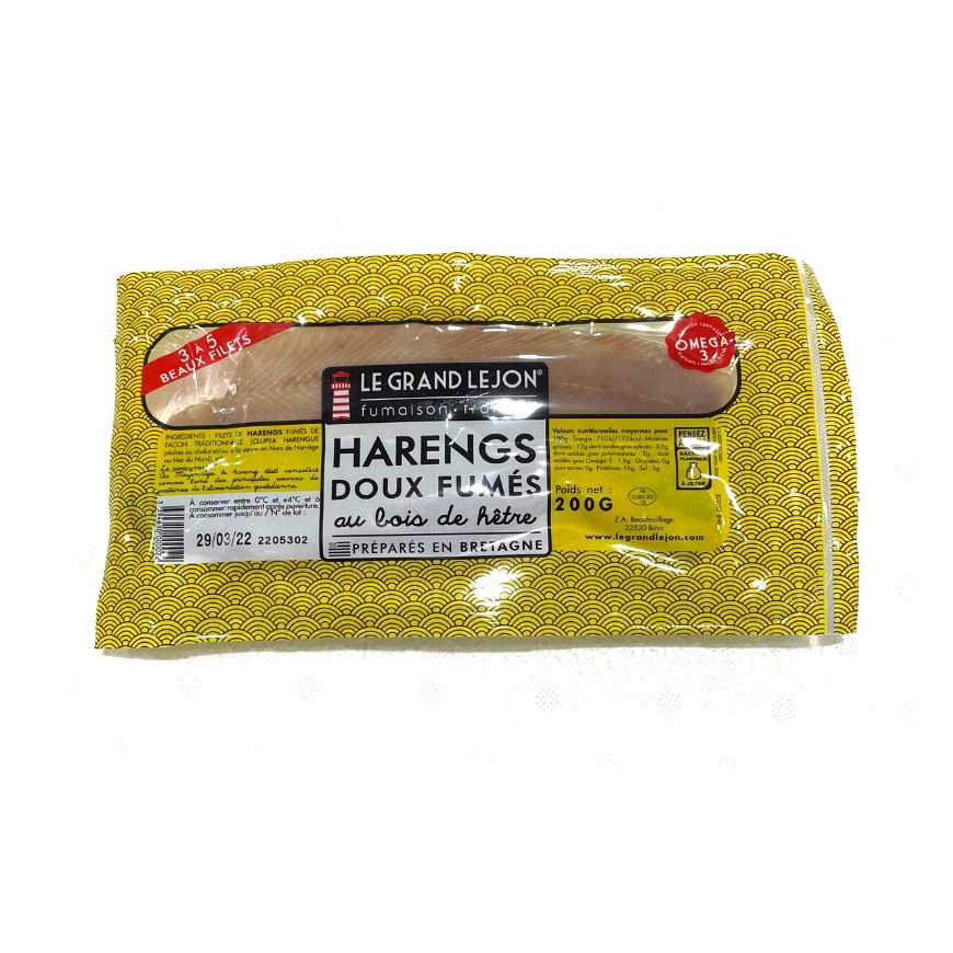 Hareng doux fumé - 200 g