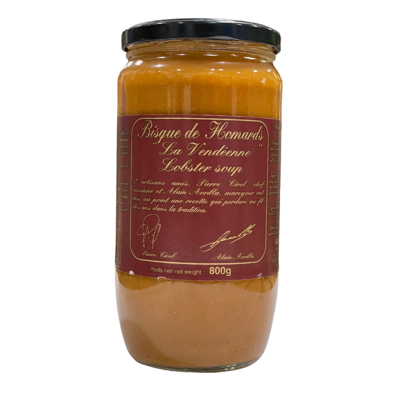 Bisque de homards conserve - 80 cl