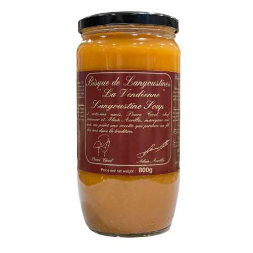 Bisque de langoustines conserve - 80 cl