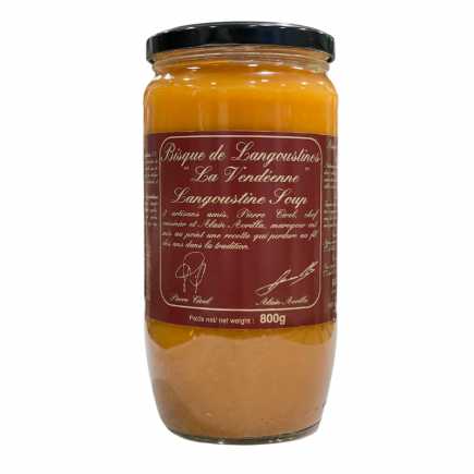 Bisque de langoustines conserve - 80 cl