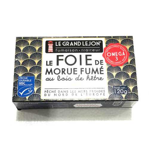 Foie de morue fumé - 120g