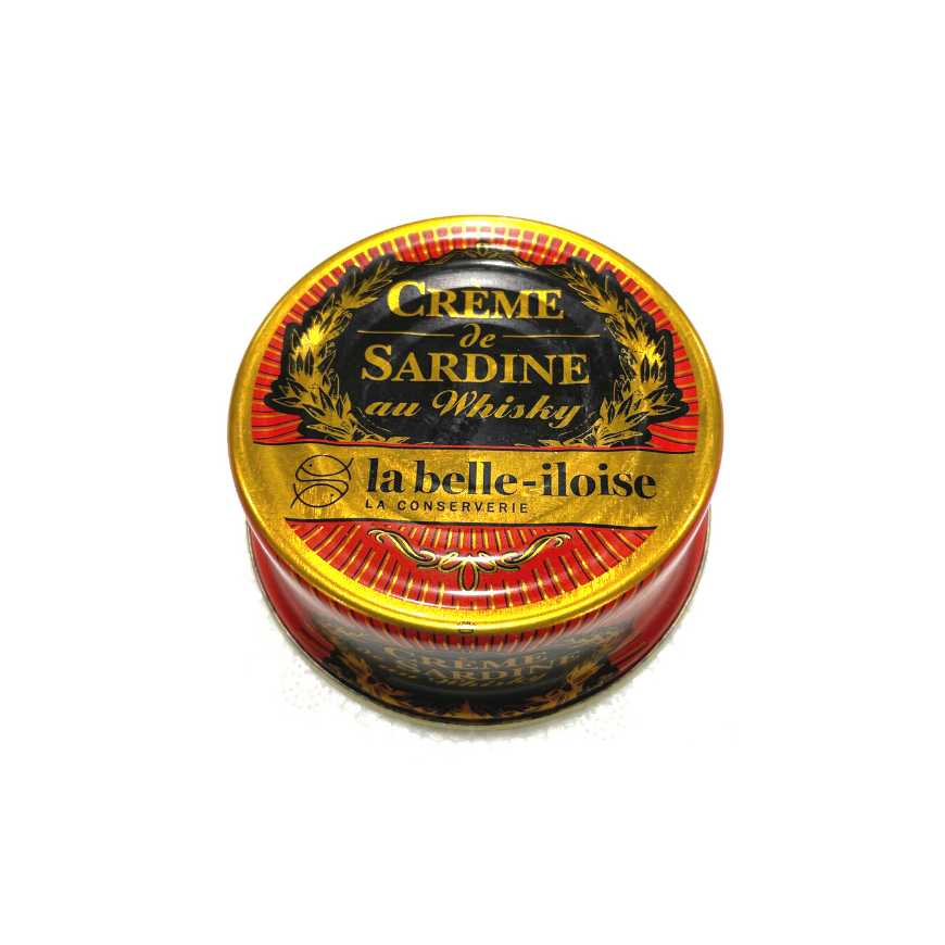 Crème de sardine  au whisky - 60 g
