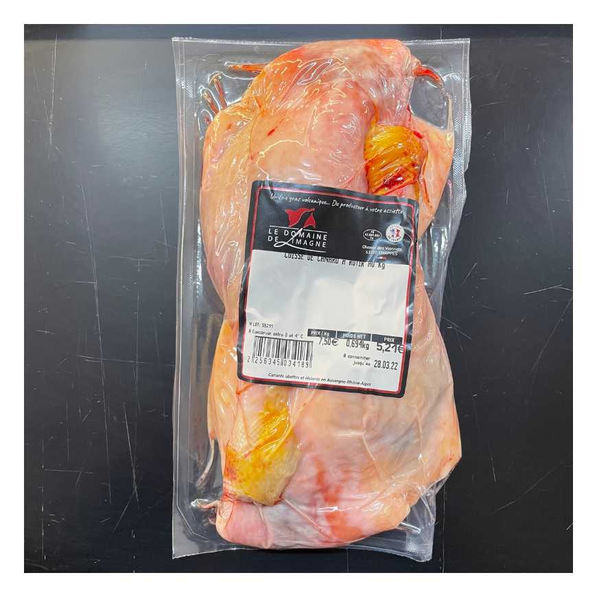 Cuisse de canard à rôtir - 600 g