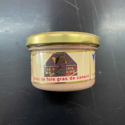 Bloc de foie gras en conserve - 80 g