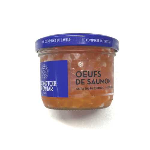 œufs de saumon sauvage d'Alaska  100 g