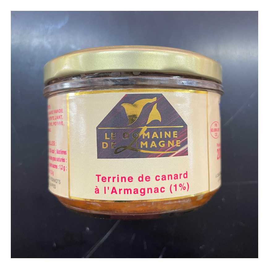 Terrine de canard à l'armagnac - 200 g