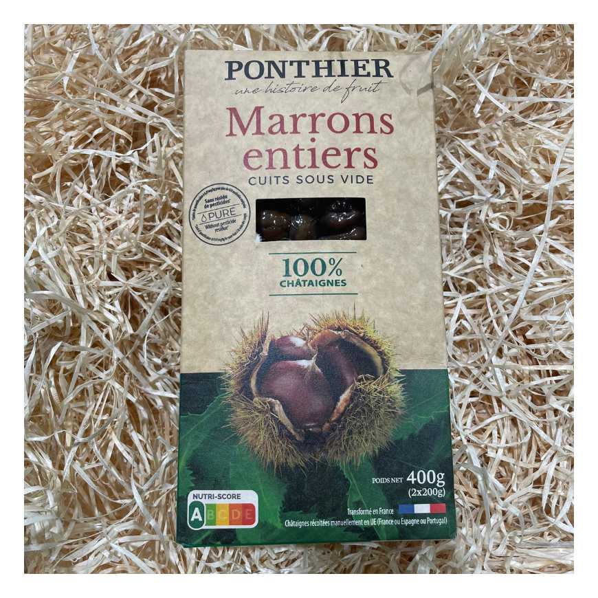 Marron Ponthier cuit - 2 x 200 g
