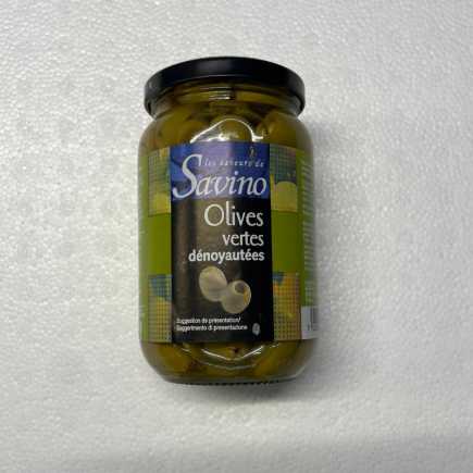 Olives vertes dénoyautées