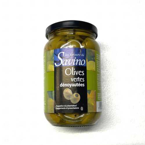 Olives vertes dénoyautées