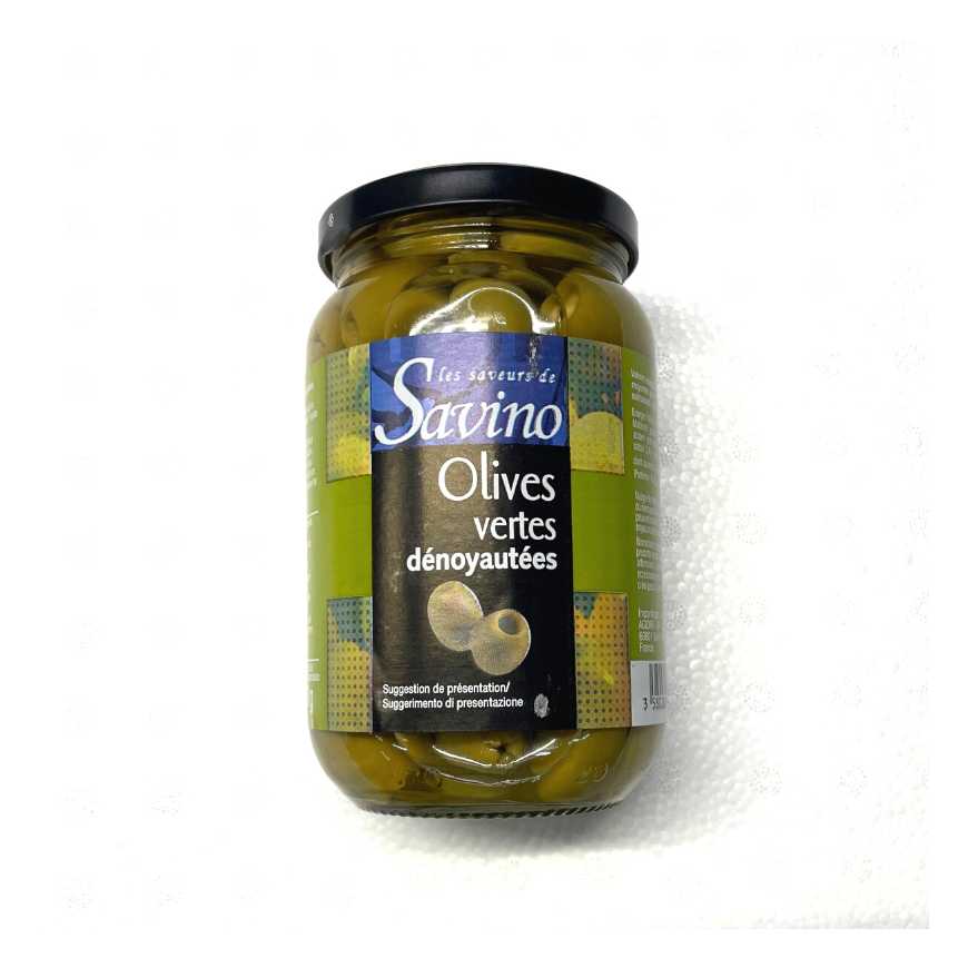 Olives vertes dénoyautées