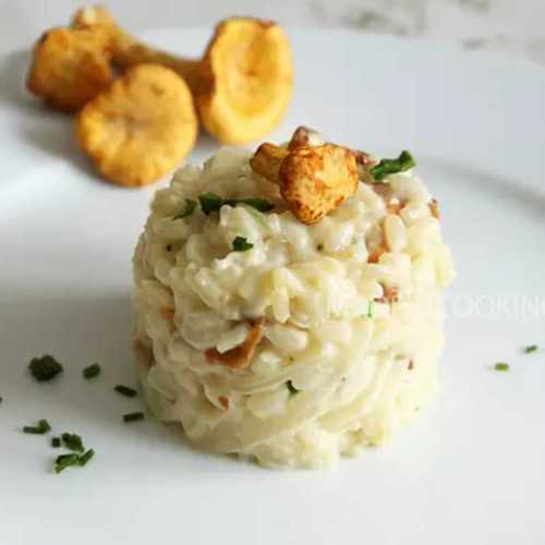Risotto safrané aux giroles et parmesan - 600 g