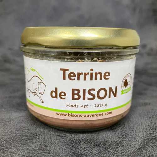 Terrine de bison - 180 g