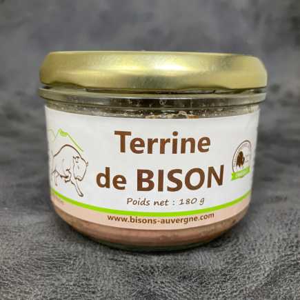 Terrine de bison - 180 g