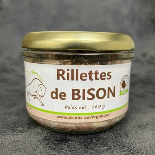 Rillettes de bison - 180 g