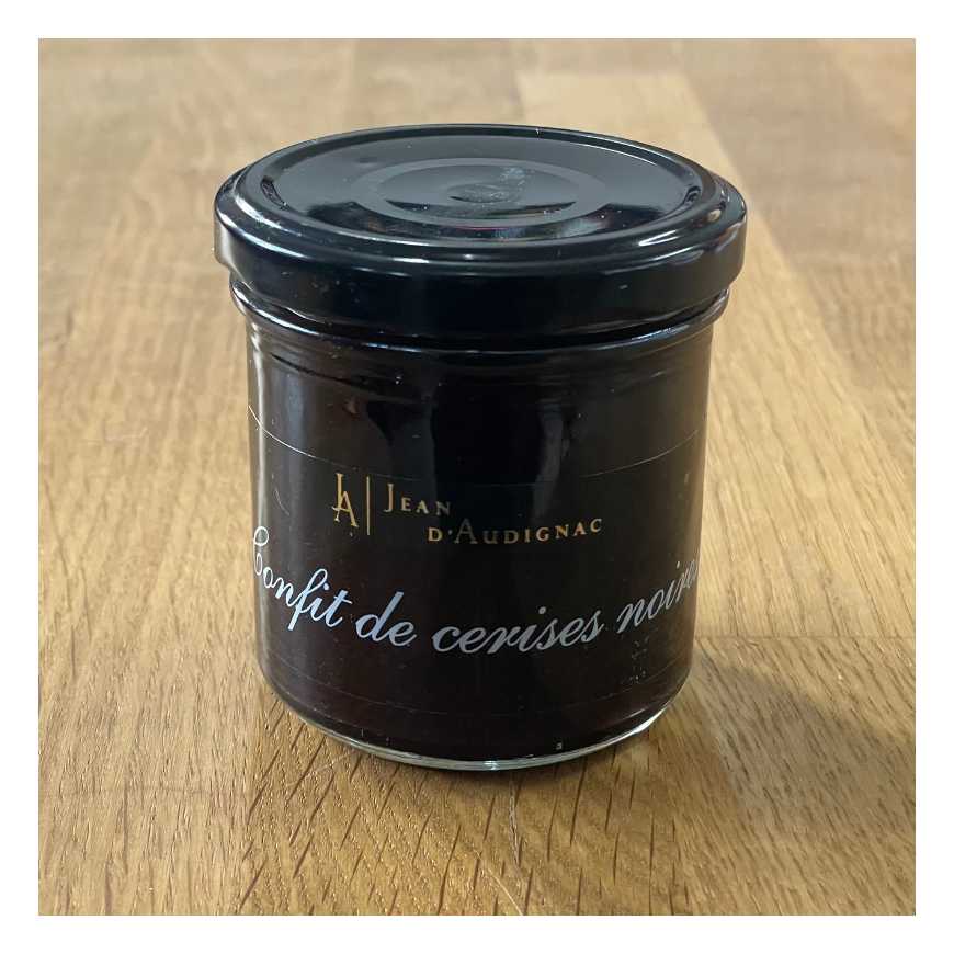 Confit de cerises noires - 150 g