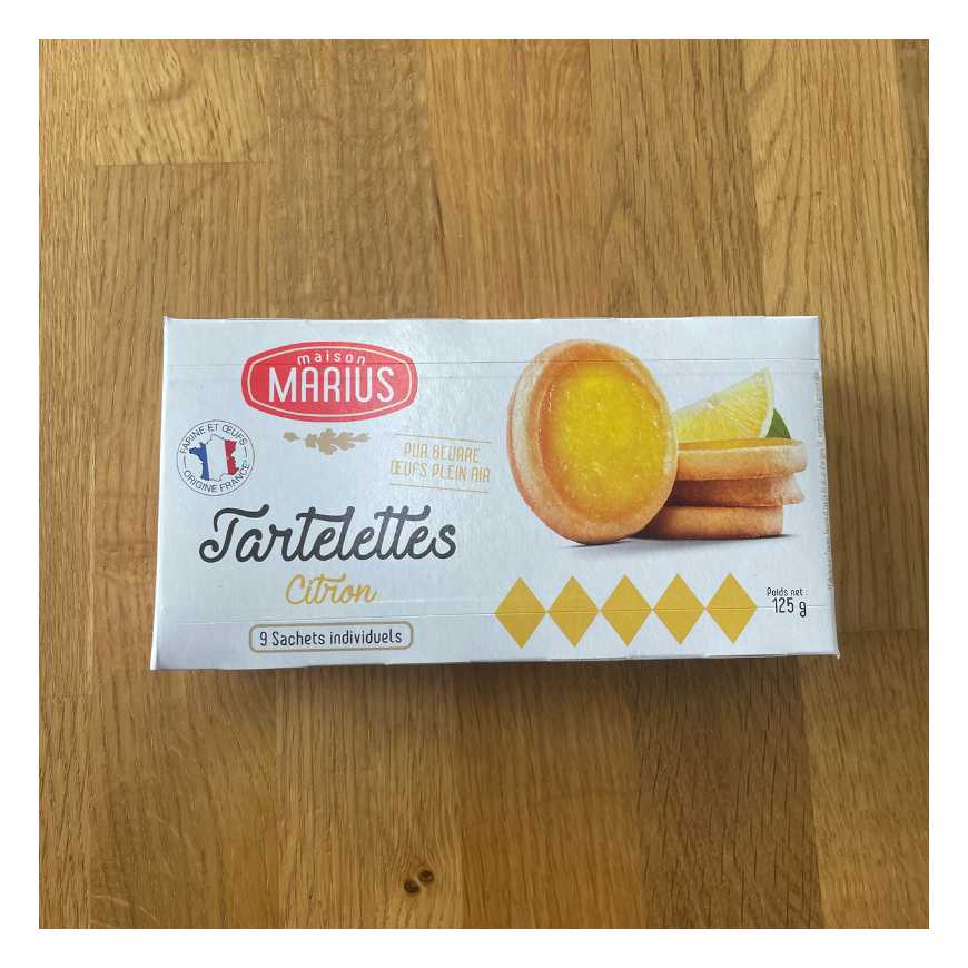 Tartelettes citron - 125 g