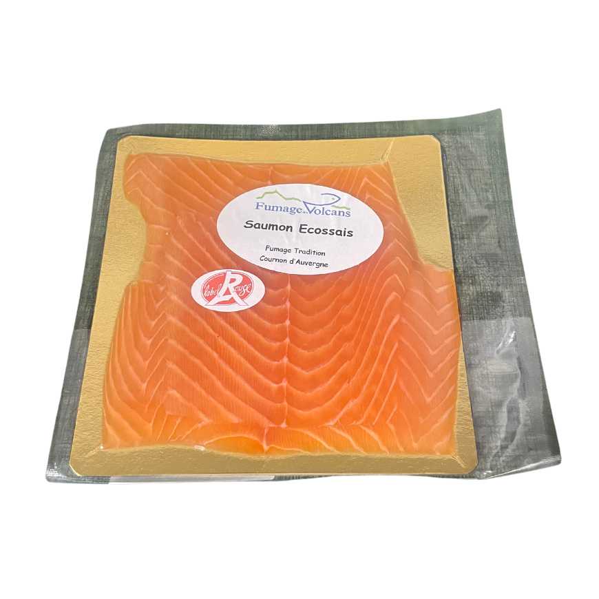 Saumon fumé écossais label rouge - 4 tranches