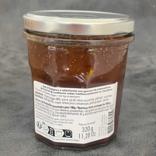 Confiture figue rouge cuite au chaudron - 320 g