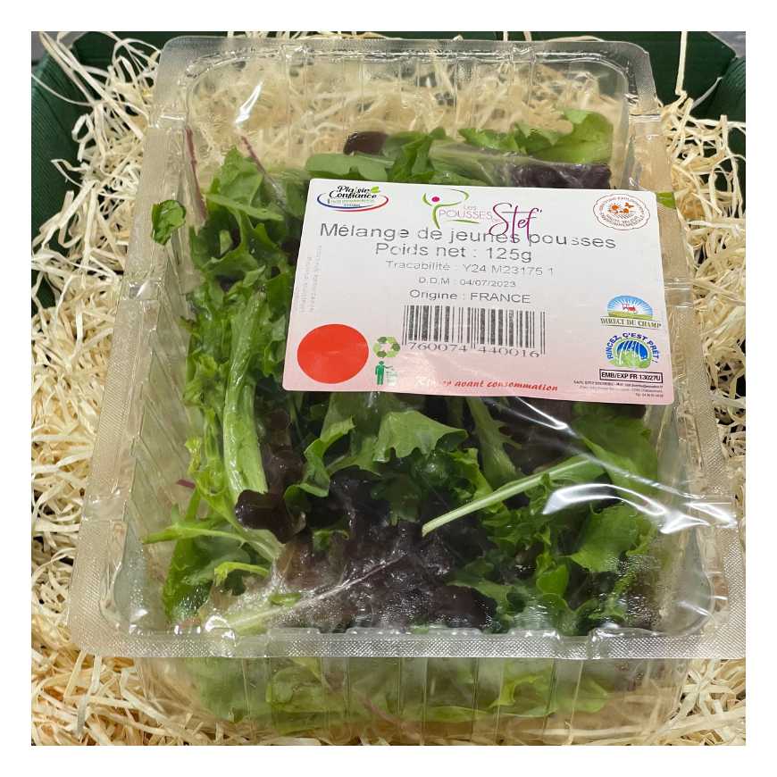 Mesclun - Barquette de 125 g