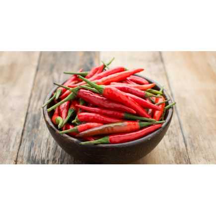 Piment oiseau - La barquette 100gr