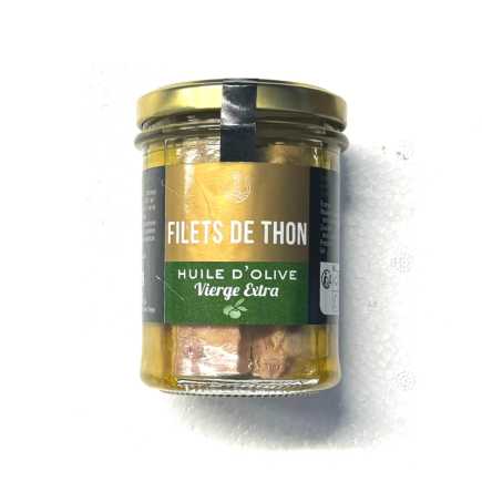 Filet de thon à l'huile d'olive.