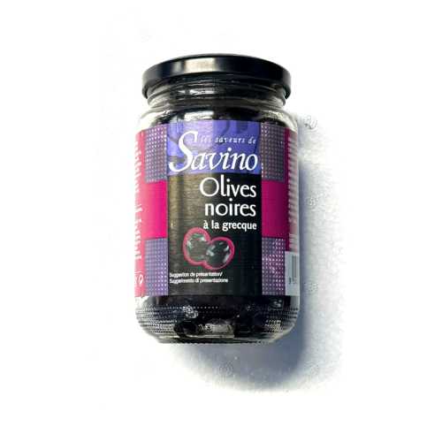 Olives noires 135g pasteurisées | Frais Livré