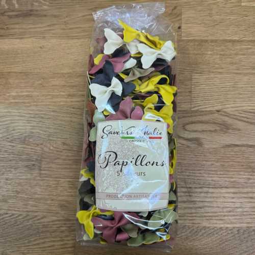 Pâtes papillons 5 saveurs - 500 g