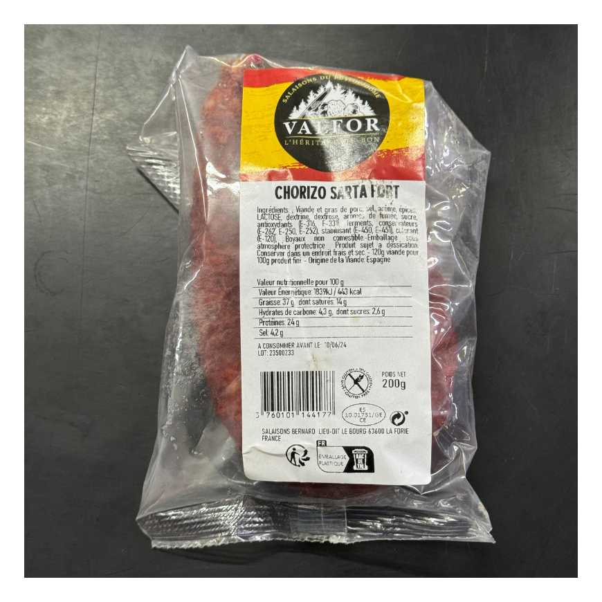 Chorizo FORT - 200 g