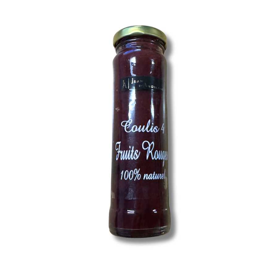 Coulis 4 fruits rouge - 165 g