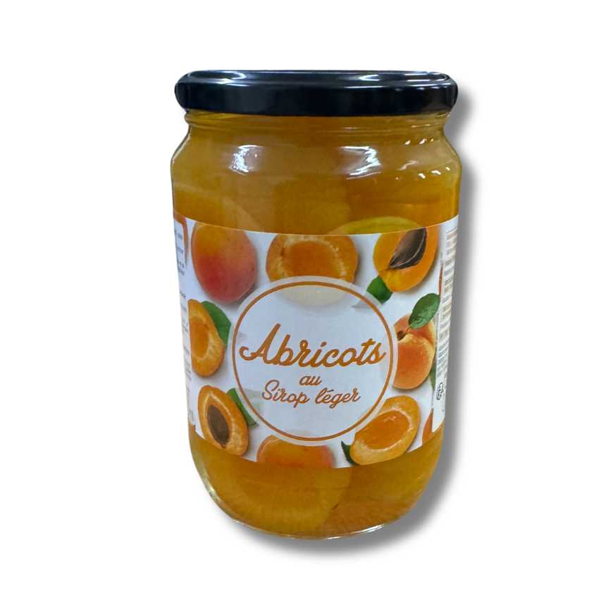 Abricots au sirop léger - 680 g