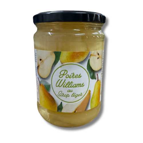 Poire William au sirop...