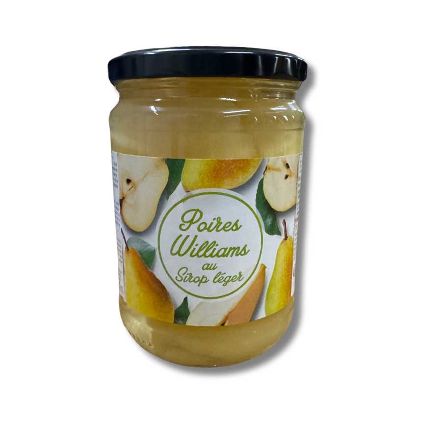 Poire William au sirop léger - 550 g