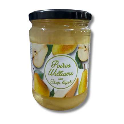 Poire William au sirop léger - 550 g