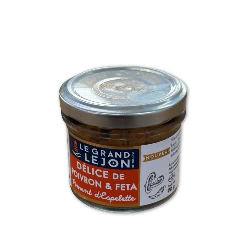 Délice de poivron & feta piment d'Espelette - 90 g