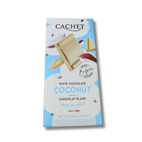 Chocolat blanc à la noix de coco - 100 g