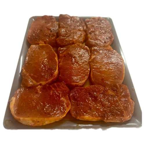 Pavé de porc sauce barbecue...