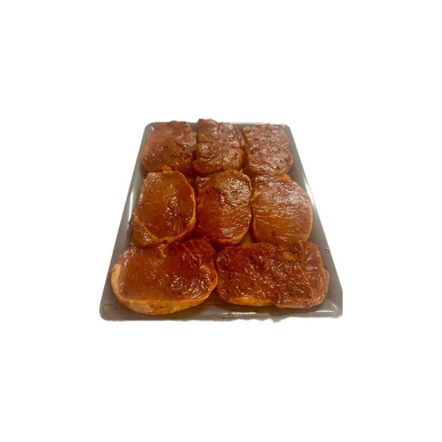 Pavé de porc sauce barbecue - 500g