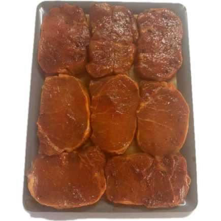 Pavé de porc sauce barbecue - 500g