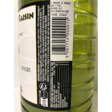 Huile de Pépins de raisin - 1L