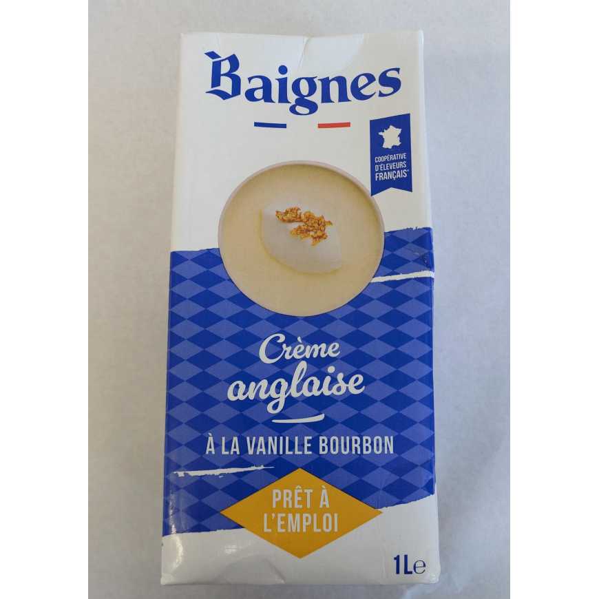Crème Anglaise à la Vanille Bourbon 1L