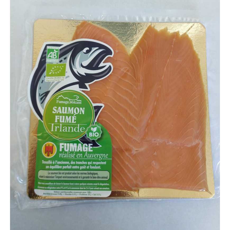 Saumon fumé bio - 4 tranches - 160g