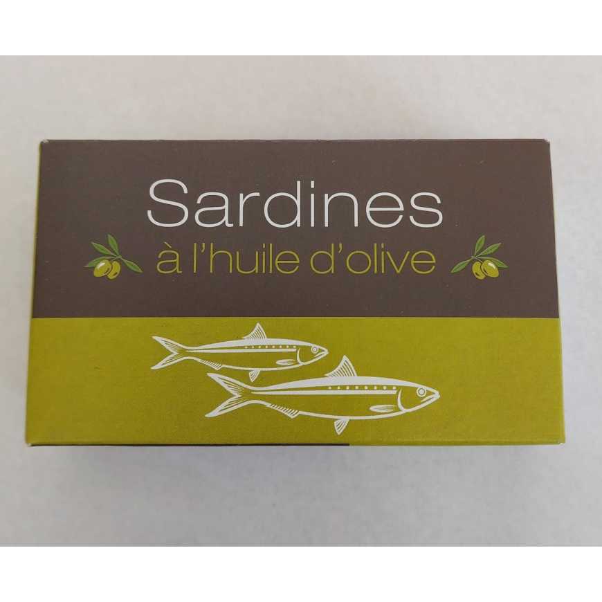 Sardines à l'huile d'olive - 125 g