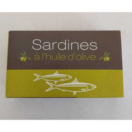 Sardines à l'huile d'olive - 125 g
