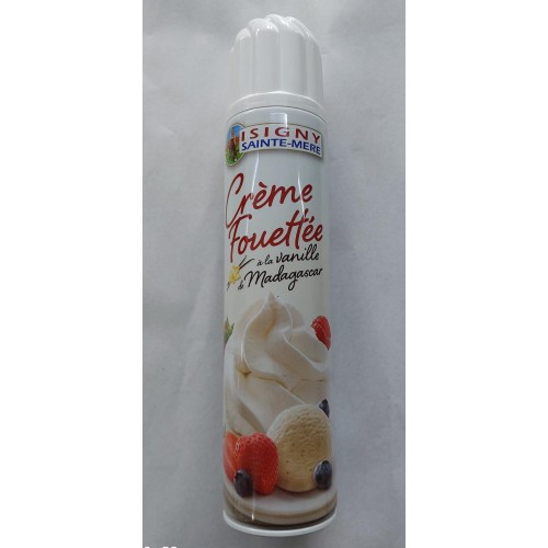 Crème fouettée (Chantilly) à la vanille de Madagascar - 250 g